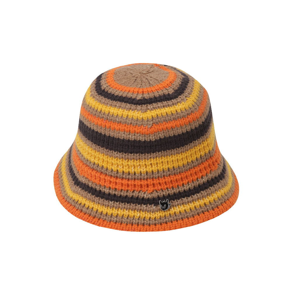 RAINBOW KNIT BUCKET HAT 女士 針織高爾夫漁夫帽