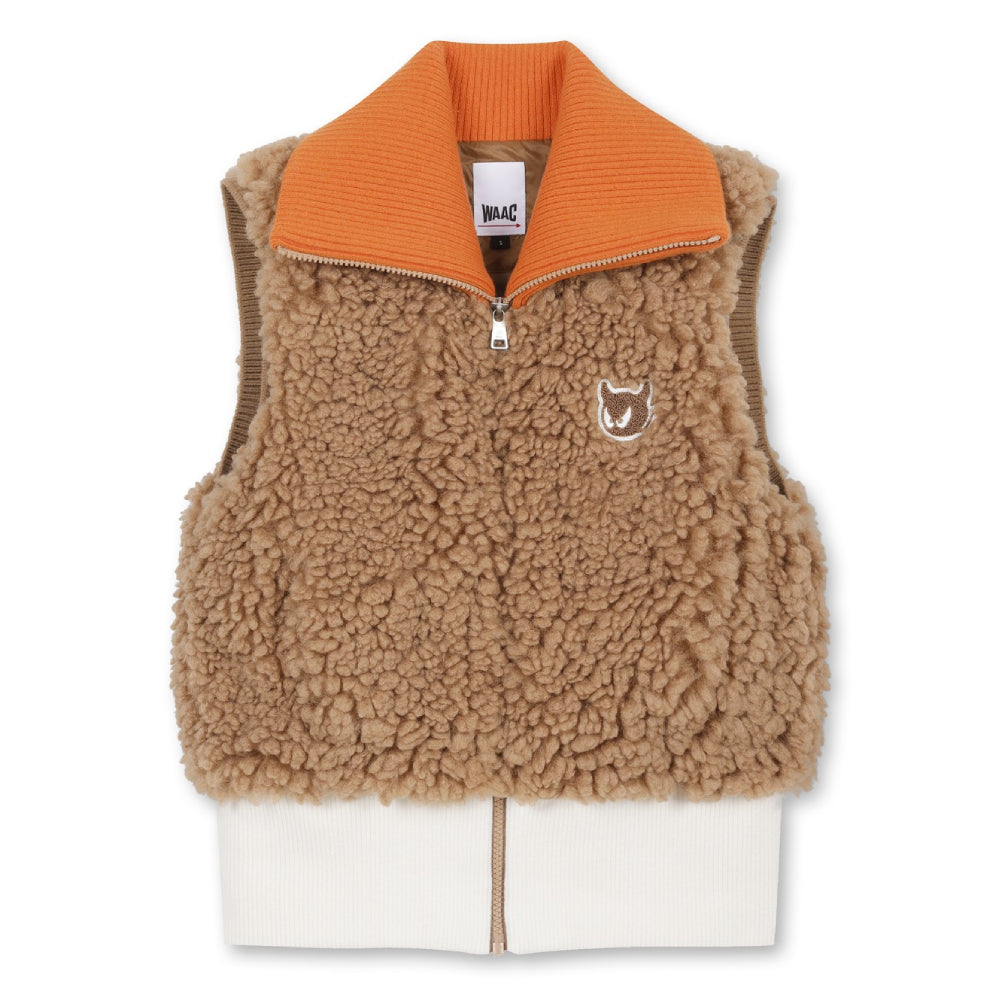 FLEECE SLEEVELESS VEST 女士 毛絨防風背心