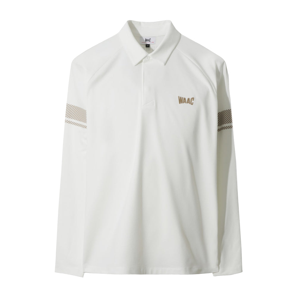 STRIPE POINT FLEECE LS POLO 男士 長袖POLO衫