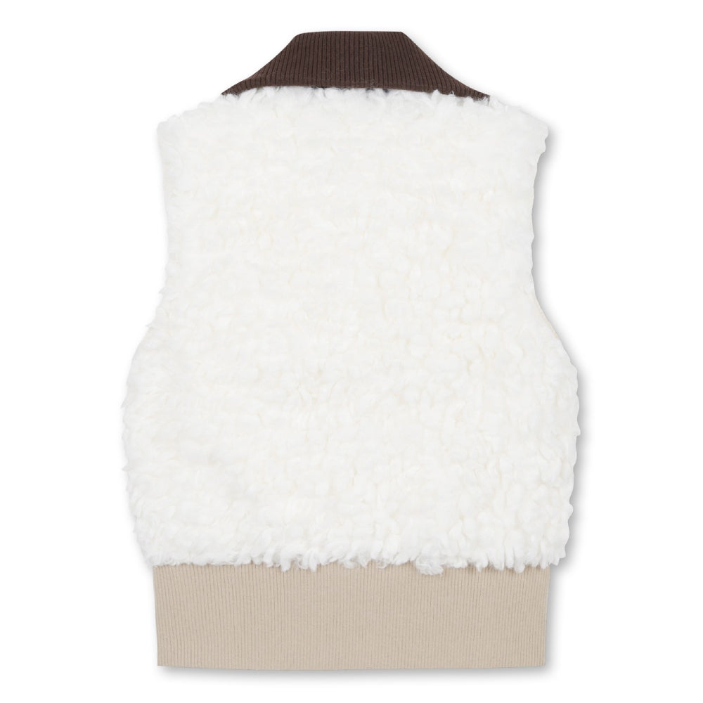 FLEECE SLEEVELESS VEST 女士 毛絨防風背心