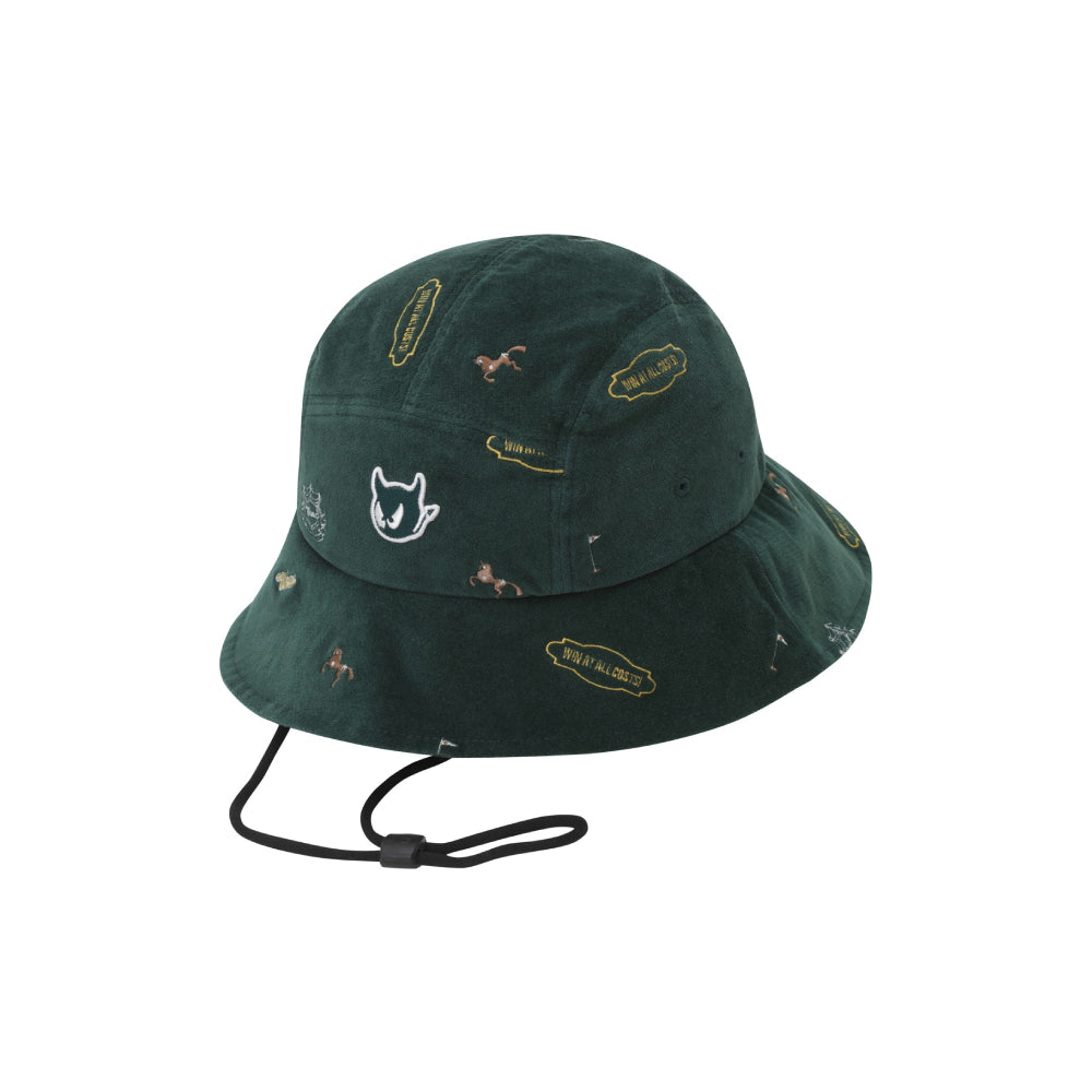 EMBROIDERY BUCKET HAT 女士 高爾夫漁夫帽