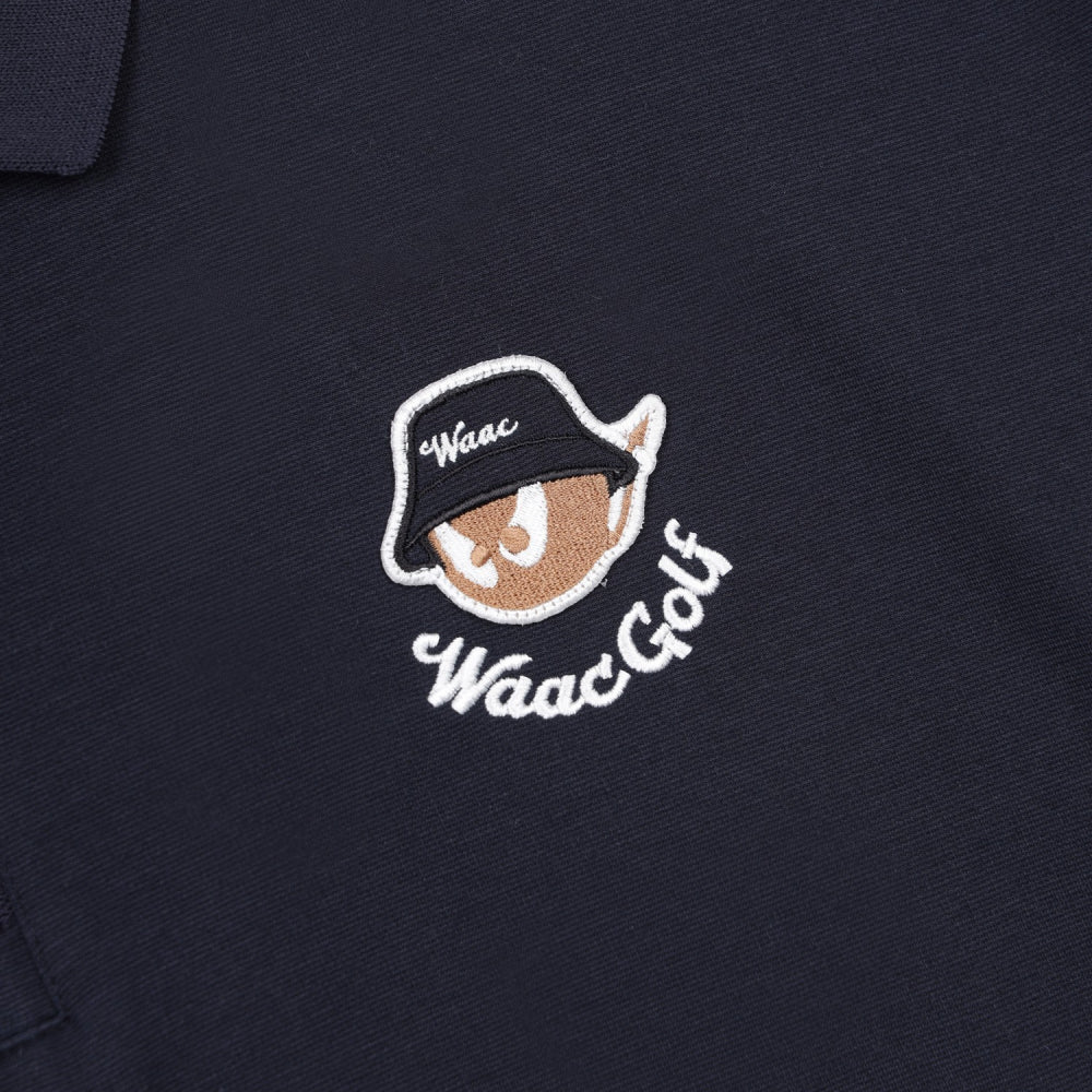 BUCKET HAT WAACKY HALF ZIP POLO 男士 翻領半開襟長袖上衣