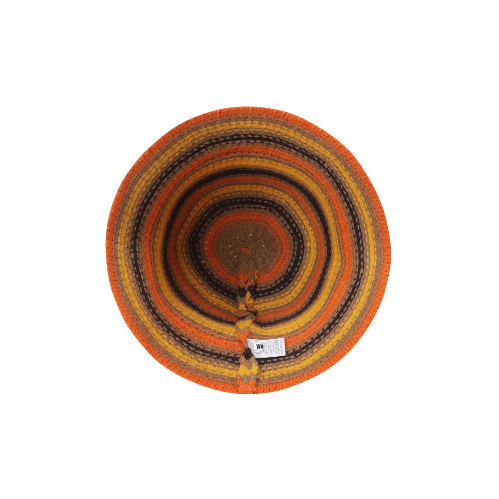 RAINBOW KNIT BUCKET HAT 女士 針織高爾夫漁夫帽