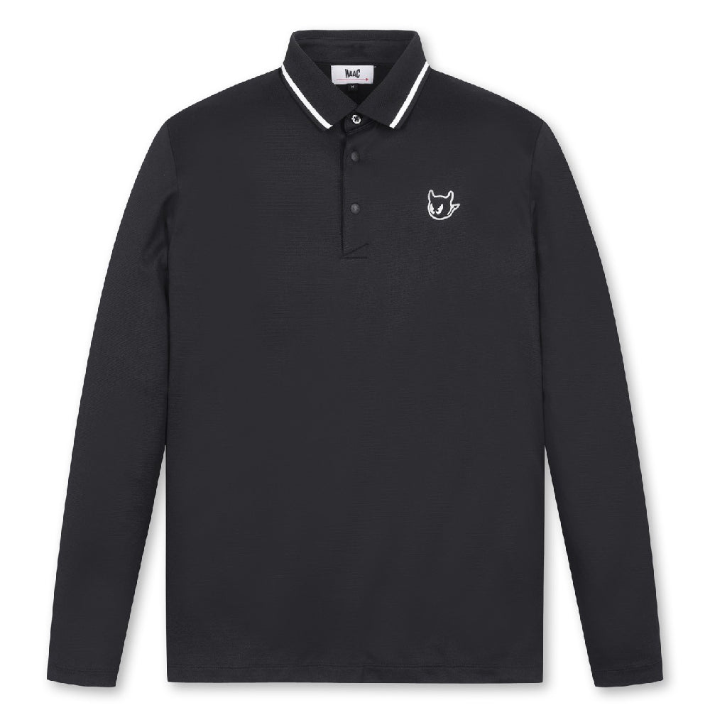 WAACKY POINTED COLLAR POLO 男士 高爾夫長袖POLO衫