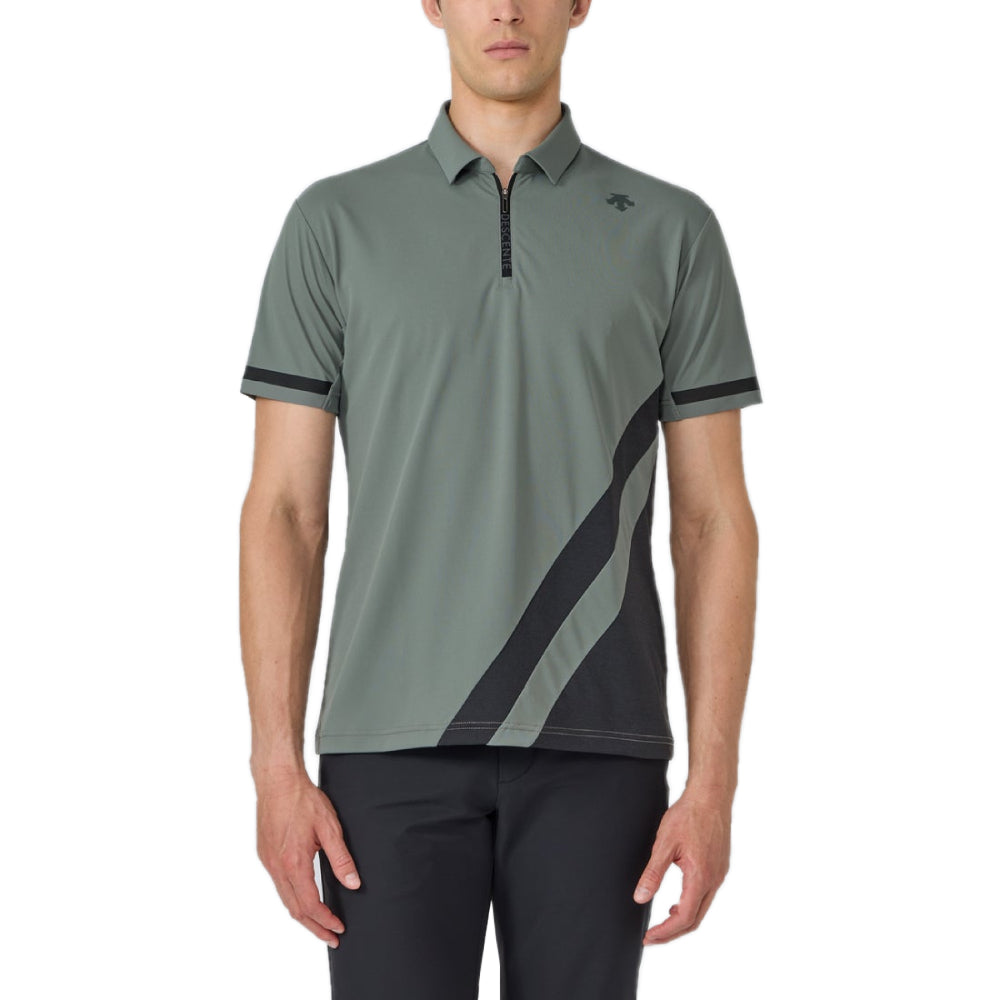 SHORT SLEEVE SHIRT 男士 半開襟翻領短袖上衣