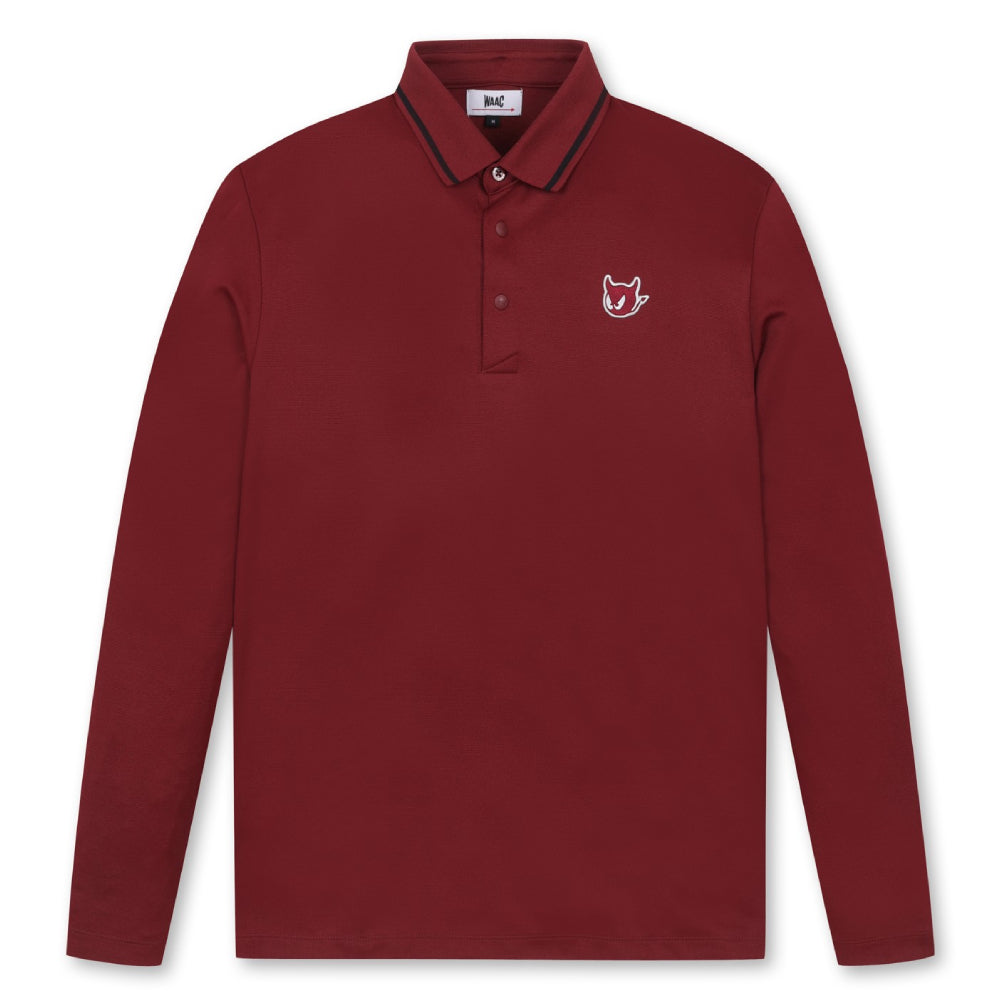 WAACKY POINTED COLLAR POLO 男士 高爾夫長袖POLO衫