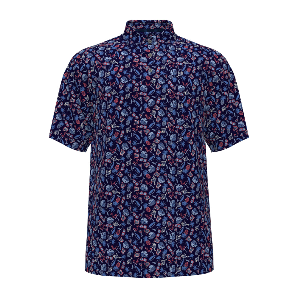 SPRINGTIME PRINTED POLO 男士 高爾夫POLO衫