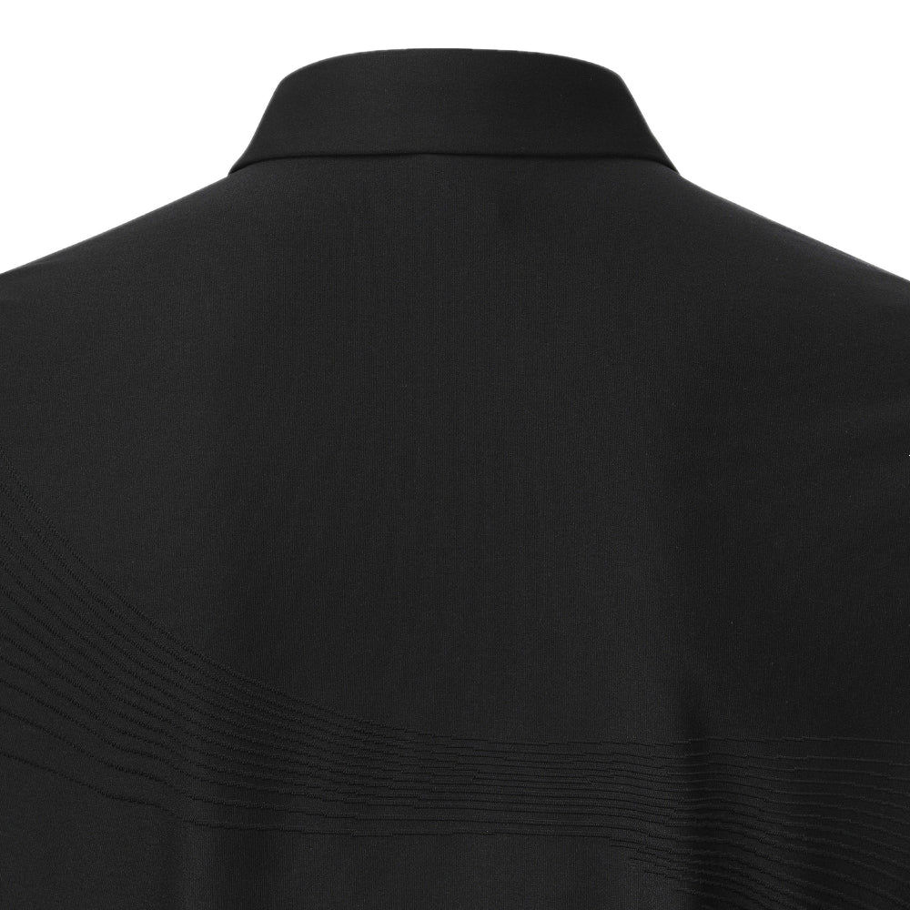 SIGNATURE JACQUARD Y-COLLARED LONG-SLEEVED T-SHIRT 男士 翻領長袖上衣