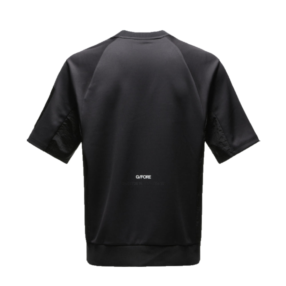 WOVEN JERSEY HYBRID 男士 圓領短袖上衣
