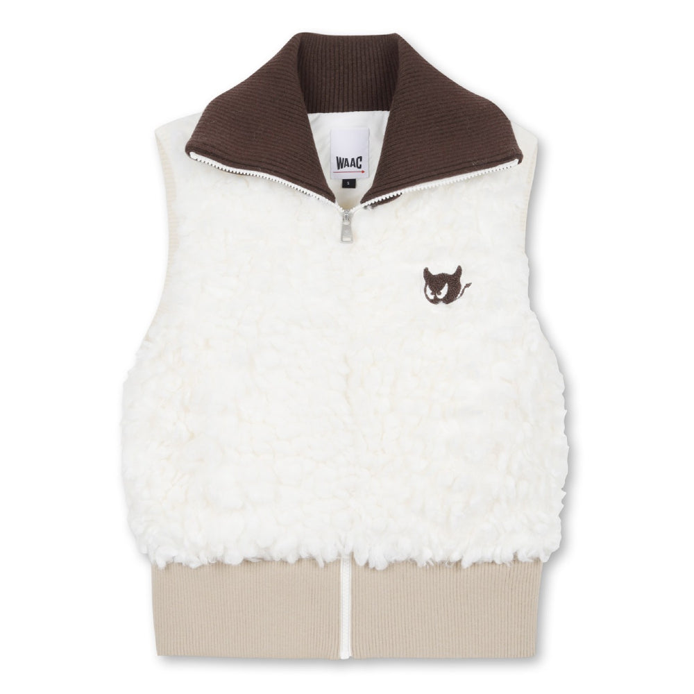 FLEECE SLEEVELESS VEST 女士 毛絨防風背心