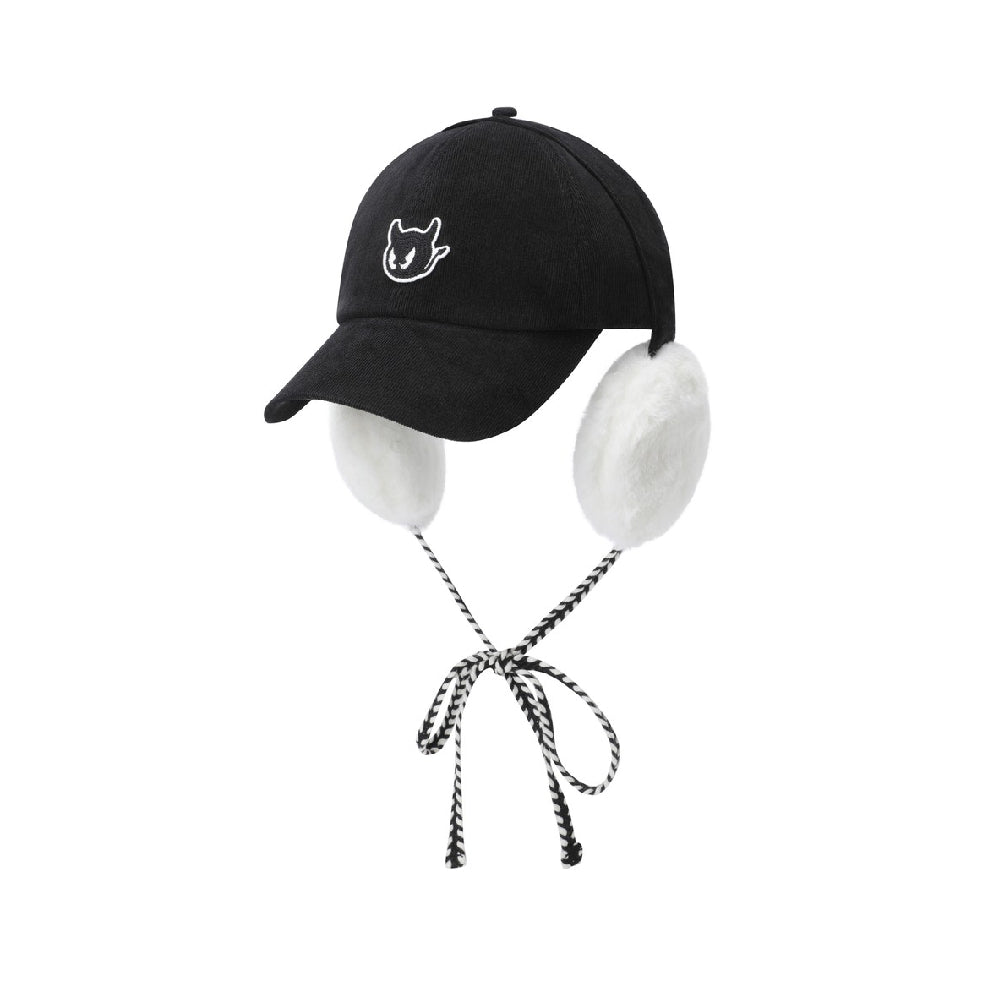 WOMEN CORDUROY EAR WARMER CAP 女士 耳罩式高爾夫球帽