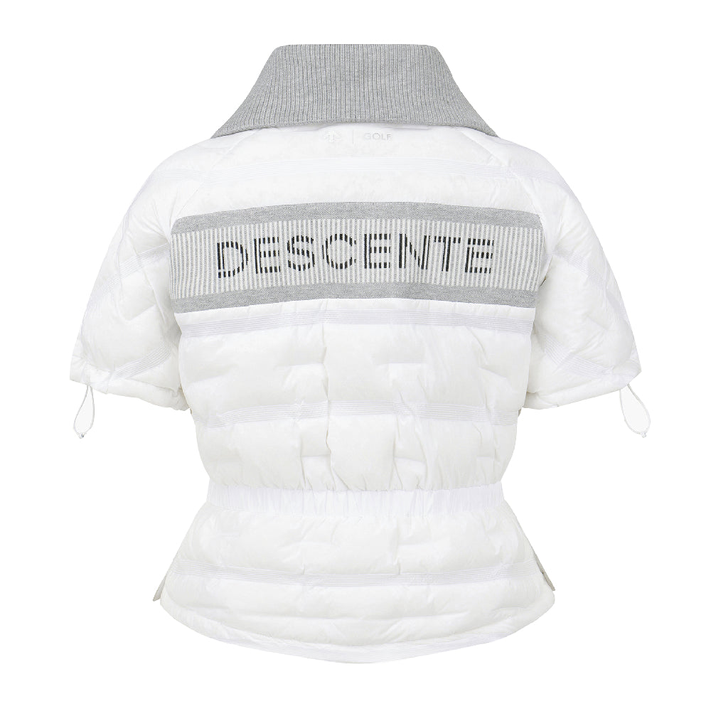 SHORT-SLEEVED TUBE-DOWN JUMPER 女士 高爾夫羽絨短袖外套