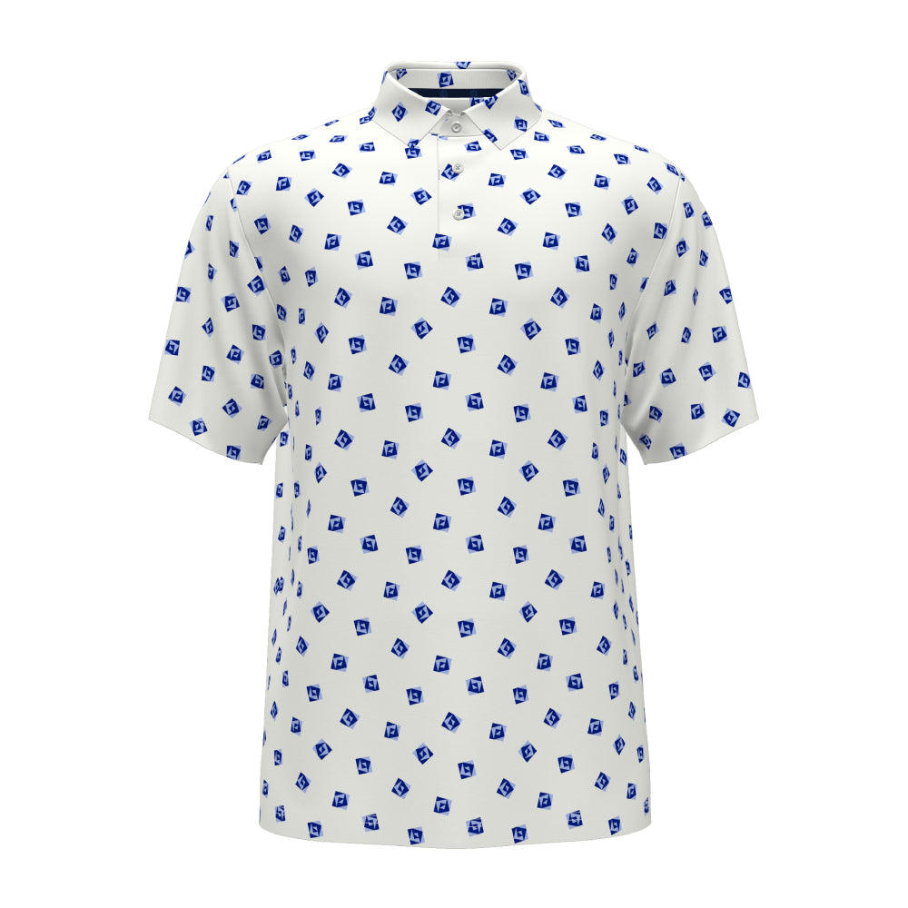 TOSSED GEO  PRINTED POLO 男士 高爾夫POLO衫