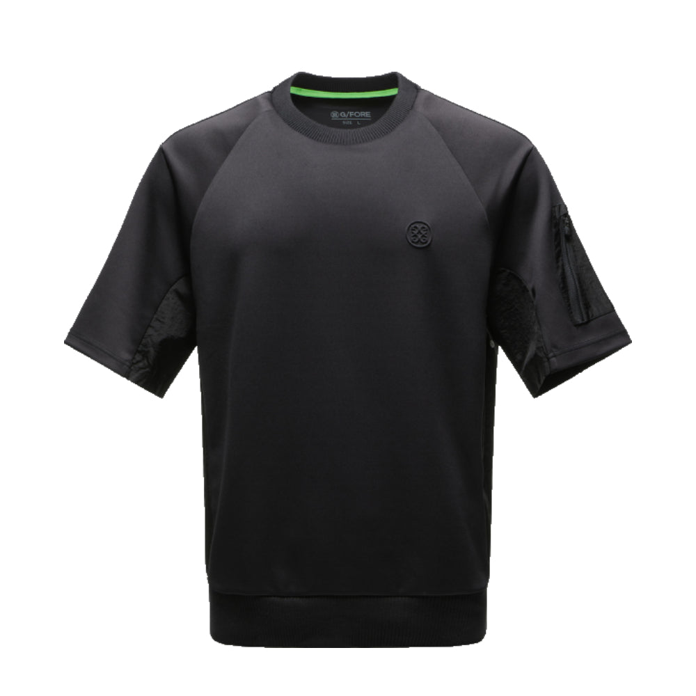 WOVEN JERSEY HYBRID 男士 圓領短袖上衣