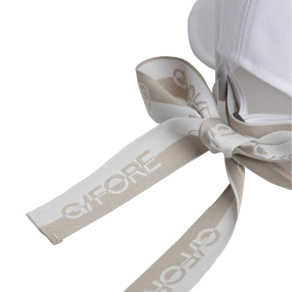 RIBBON WIDE CAP 女士 高爾夫球緞帶帽