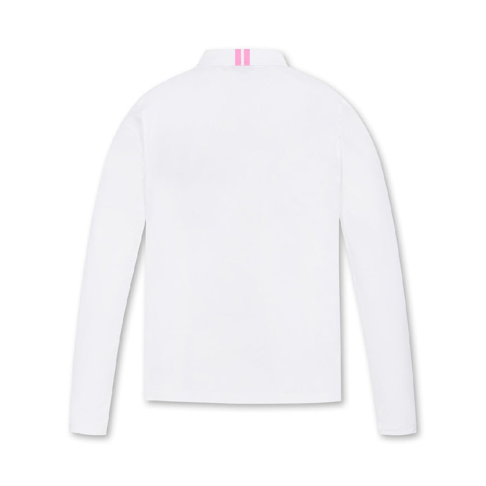 ESSENTIAL COLLAR LONG SLEEVE POLO 女士 高爾夫POLO衫