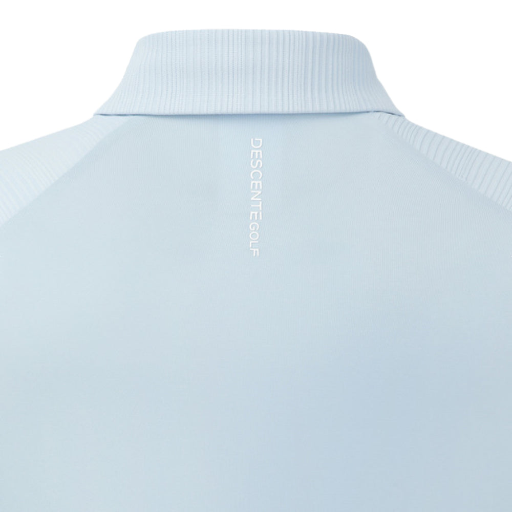 COOLING MIX RIBBED COLLARD T-SHIRT 女士 涼感翻領長袖上衣