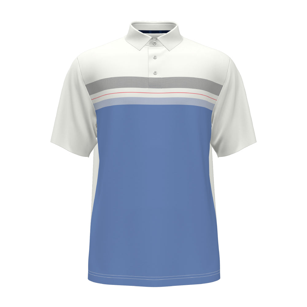 ENG CHEST STRIPE PRINTED POLO 男士 高爾夫POLO衫