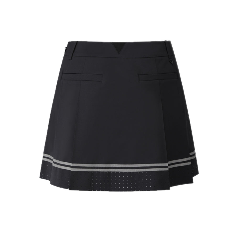 PERFORATION PLEATED SKIRT 女士 百褶褲裙