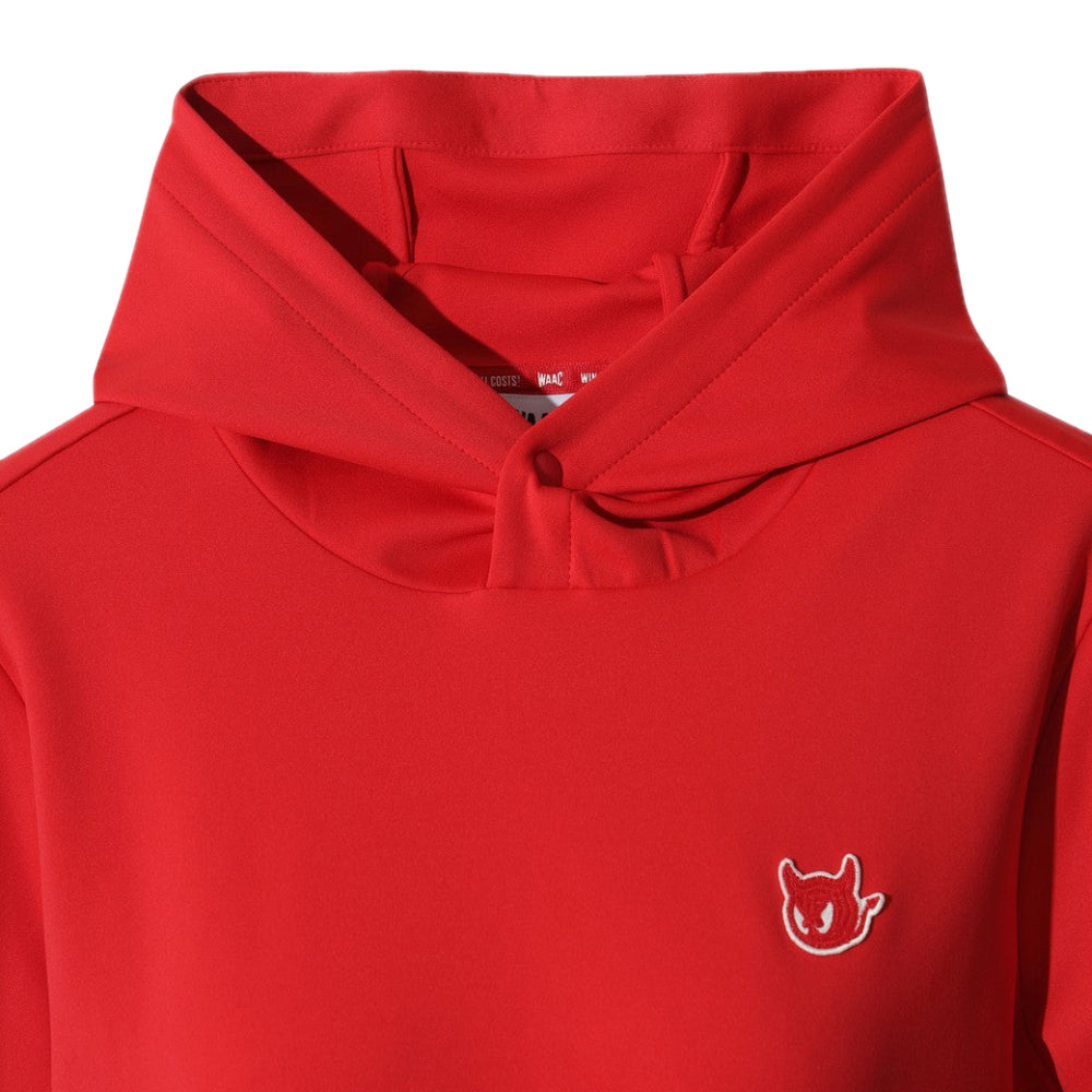 ATHLETIC SLOGAN JERSEY HOODIE 女士 針織連帽長袖上衣