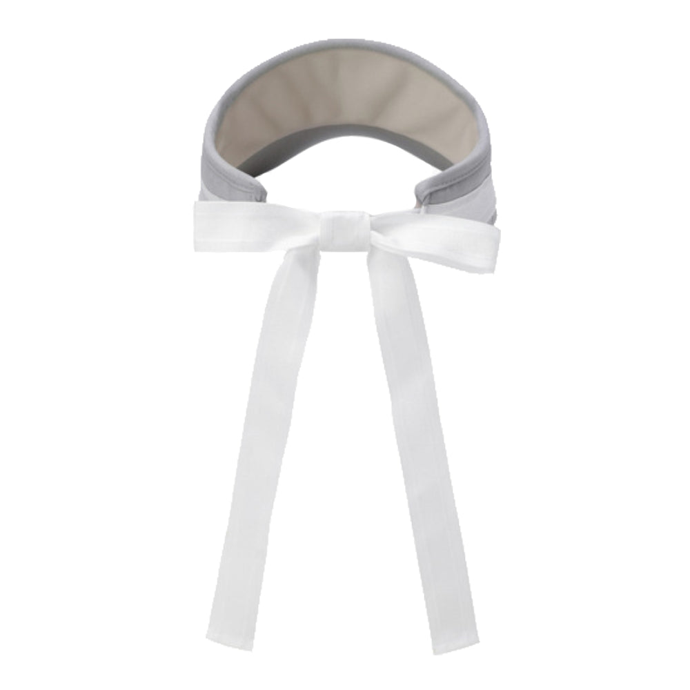 ESSENTIAL RIBBON SUNVISOR 女士 緞帶遮陽帽