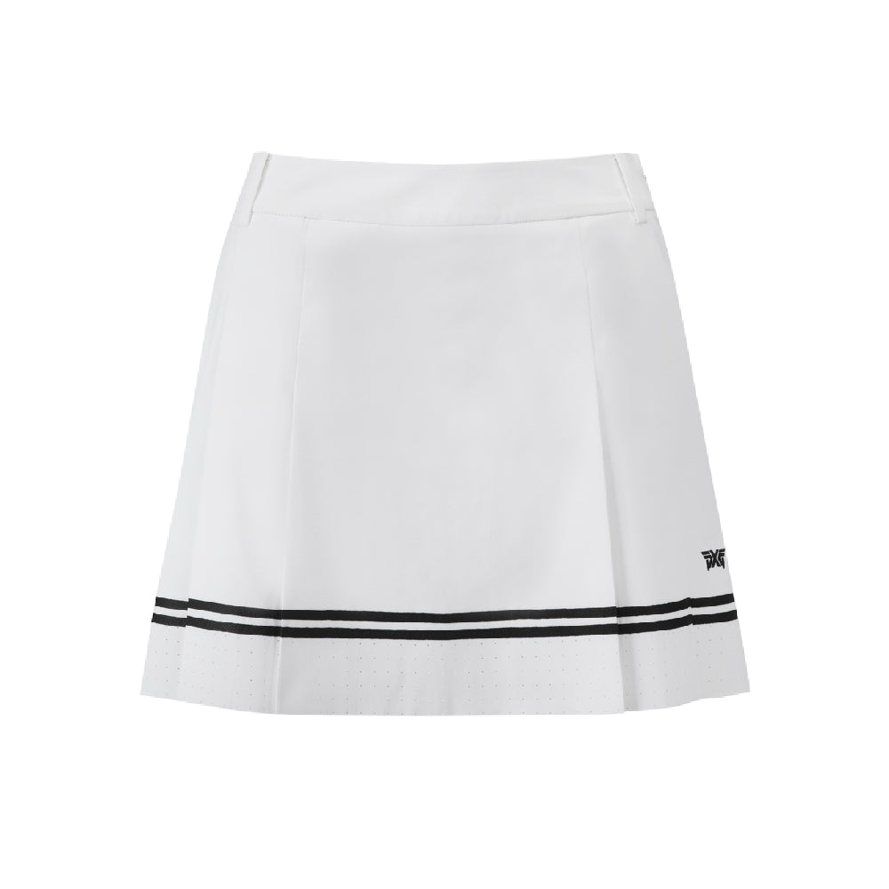 PERFORATION PLEATED SKIRT 女士 百褶褲裙