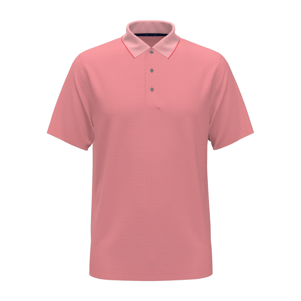 2 TONE MICRO GEO JACQUARD POLO 男士 高爾夫POLO衫
