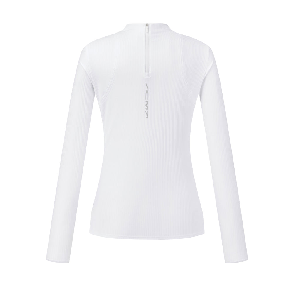 ACMT SHIRRING MOCK-NECK T-SHIRT 女士 高爾夫立領長袖上衣