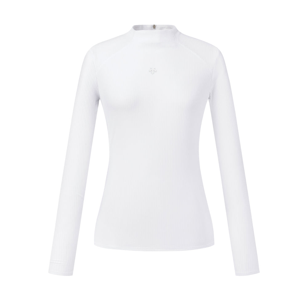 ACMT SHIRRING MOCK-NECK T-SHIRT 女士 高爾夫立領長袖上衣