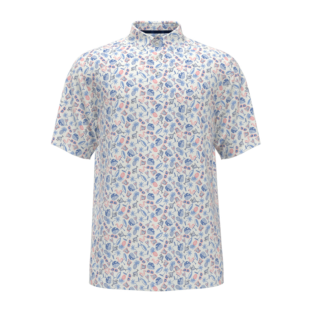SPRINGTIME PRINTED POLO 男士 高爾夫POLO衫