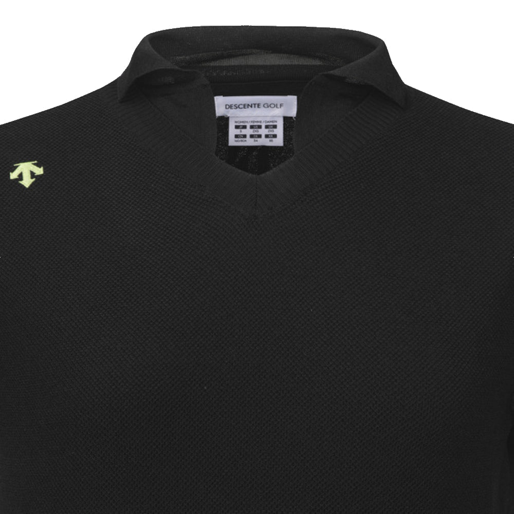 HOLE IN ONE OPEN-NECK PULLOVER 女士 翻領短袖上衣