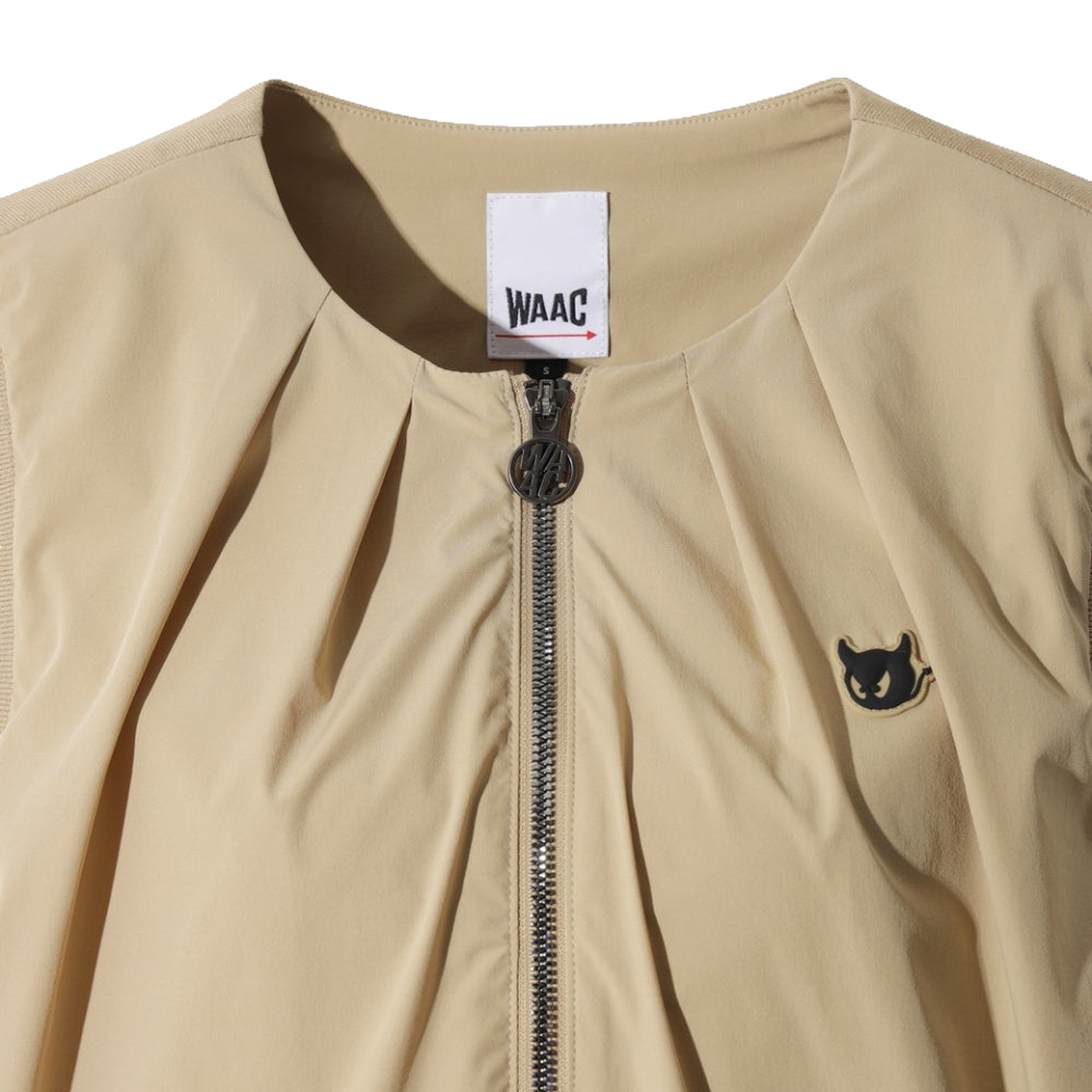 KNIT HYBRID VEST 女士 針織背心外套