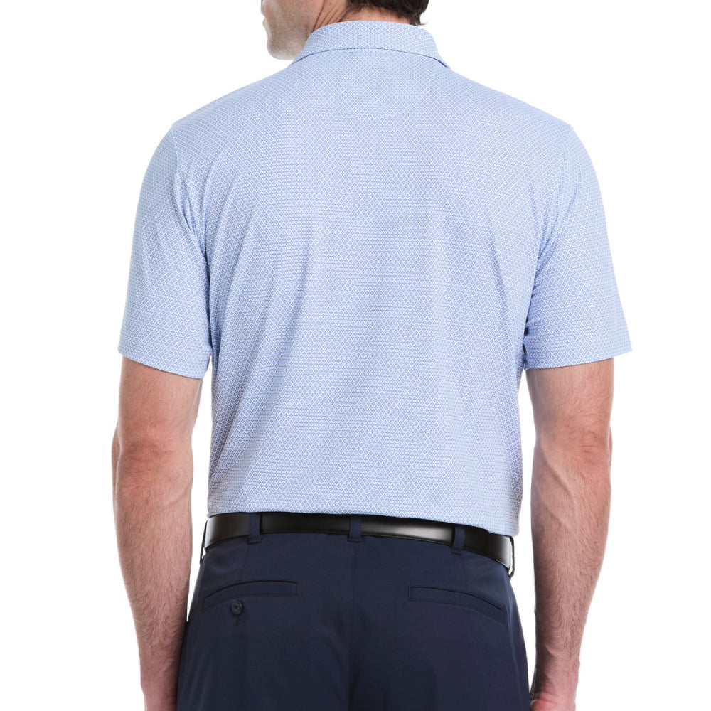 2 COLOR MICRO GEO PRINTED POLO 男士 高爾夫POLO衫