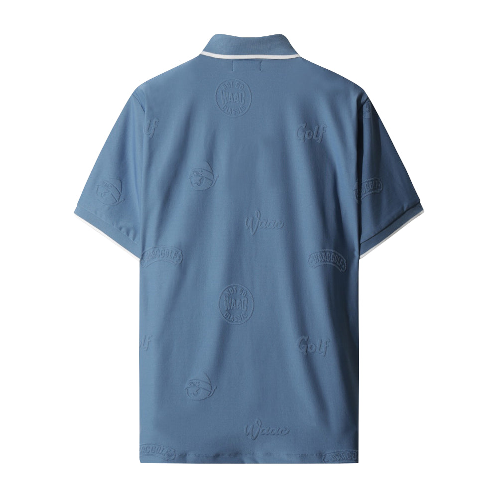 EMBOSSED WAACKY POLO 男士 高爾夫POLO衫