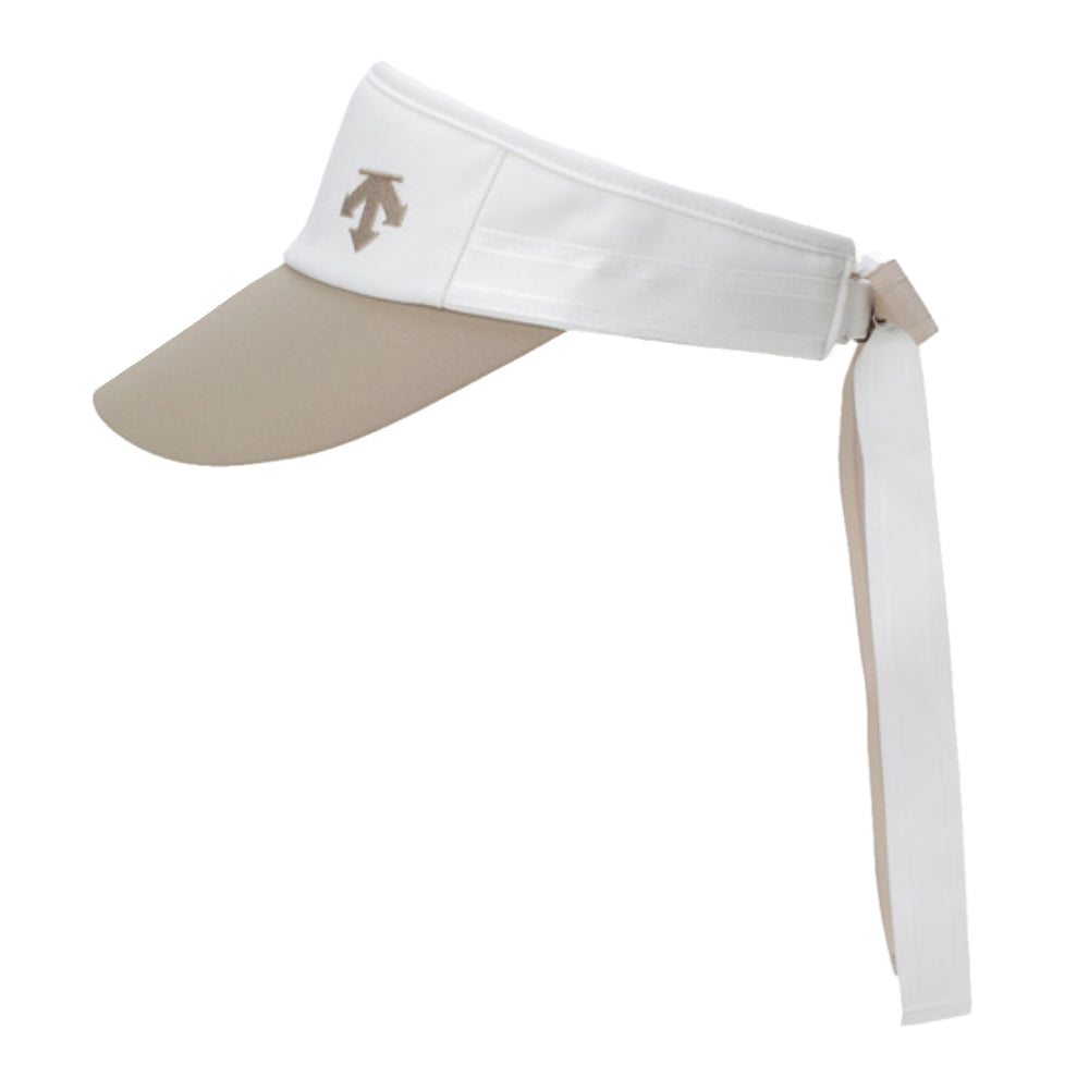ESSENTIAL RIBBON SUNVISOR 女士 緞帶遮陽帽