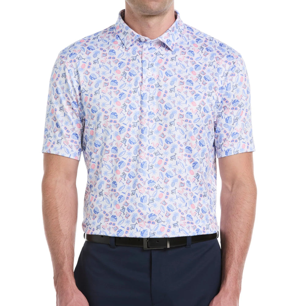 SPRINGTIME PRINTED POLO 男士 高爾夫POLO衫