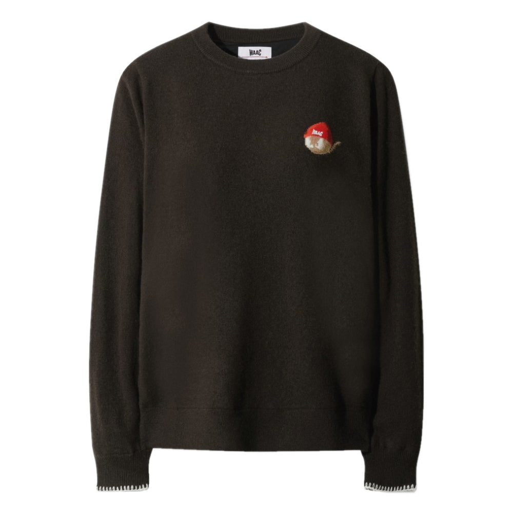 CASHMERE BLENDED CHAIN STITCH SWEATER 女士 長袖上衣