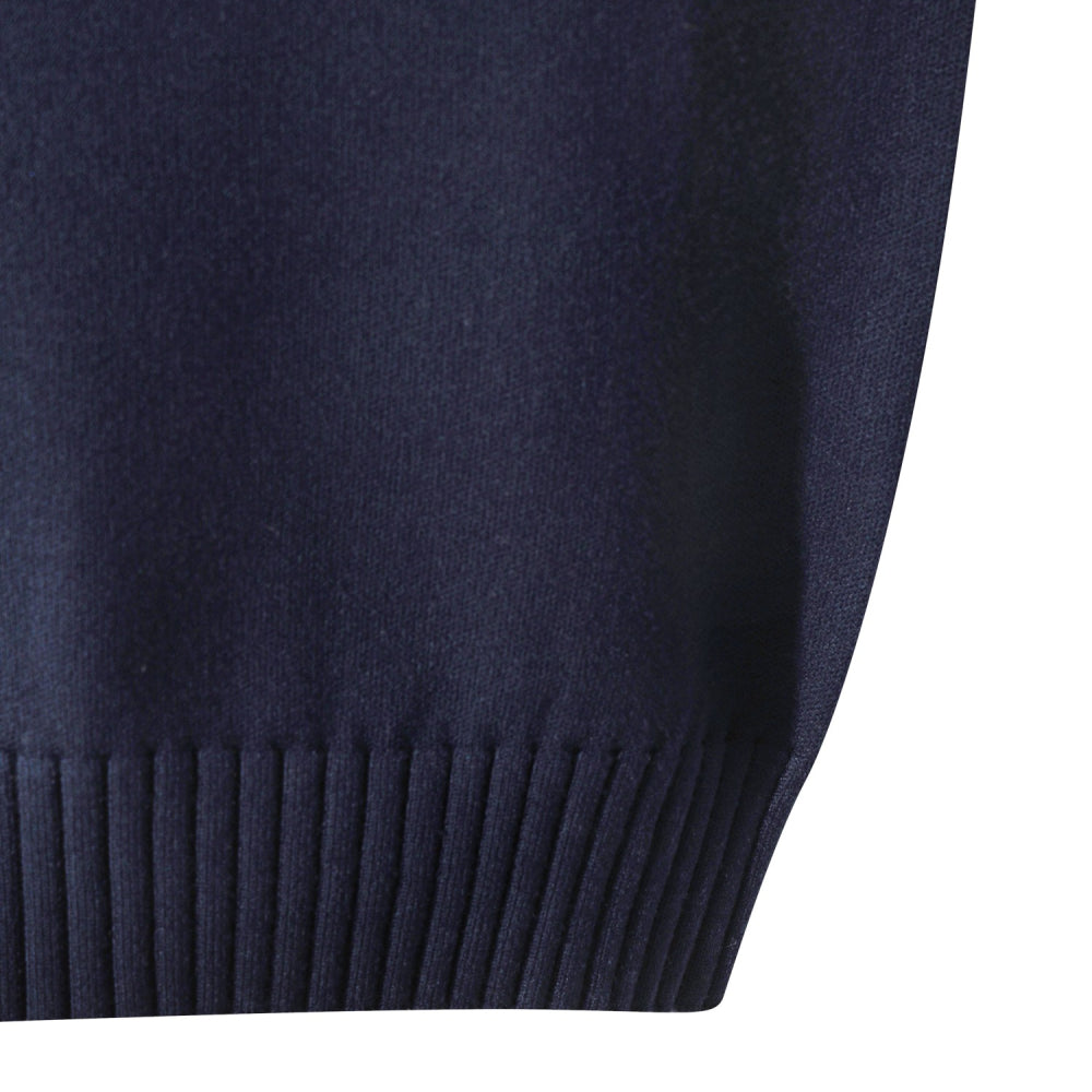 BOLD STRIPES BLOCK CREWENECK SWEATER 男士 圓領拼色毛衣