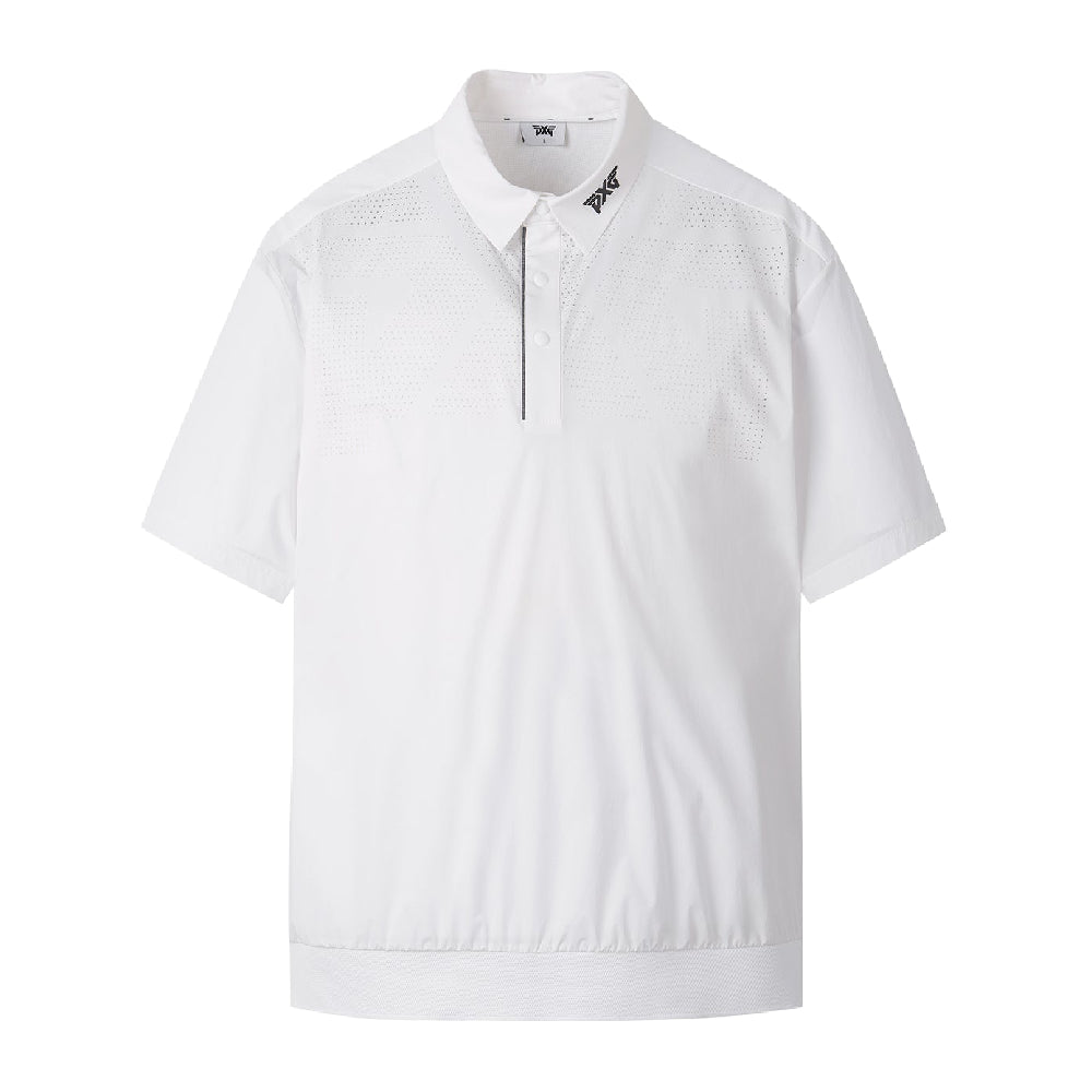 WOVEN LOOSE FIT COLLAR SS 男士 高爾夫POLO衫