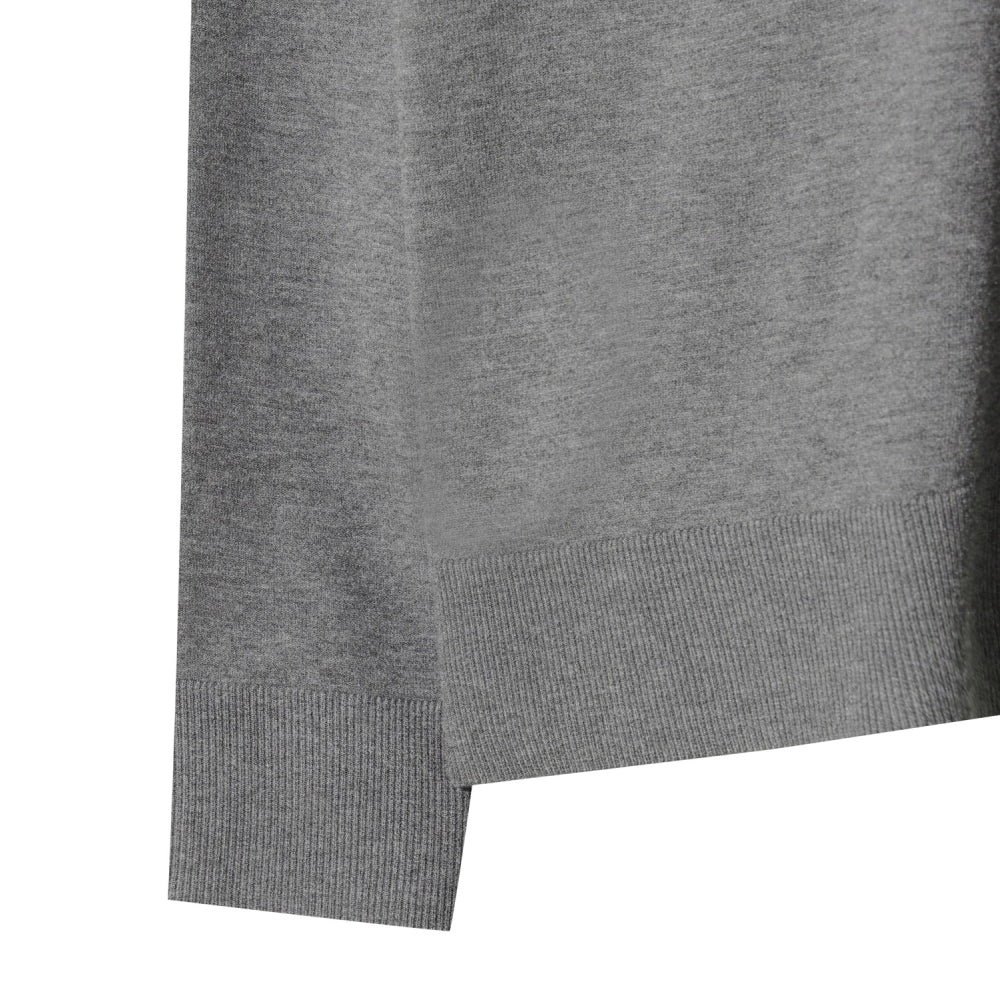 FAKE LAYER V-NECK SWEATER 男士 假兩件V領毛衣