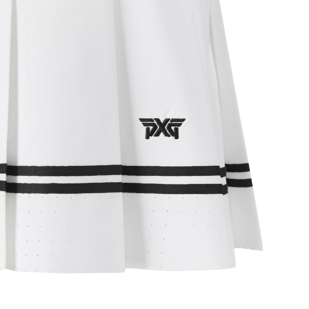 PERFORATION PLEATED SKIRT 女士 百褶褲裙