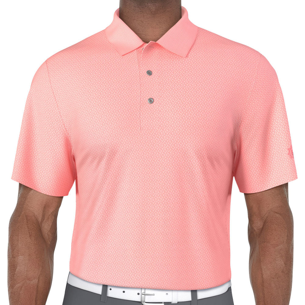 2 TONE MICRO GEO JACQUARD POLO 男士 高爾夫POLO衫