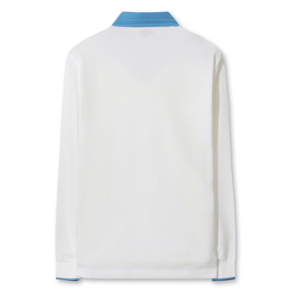 WAACKY RIBBED COLLAR LS POLO 男士 長袖POLO衫