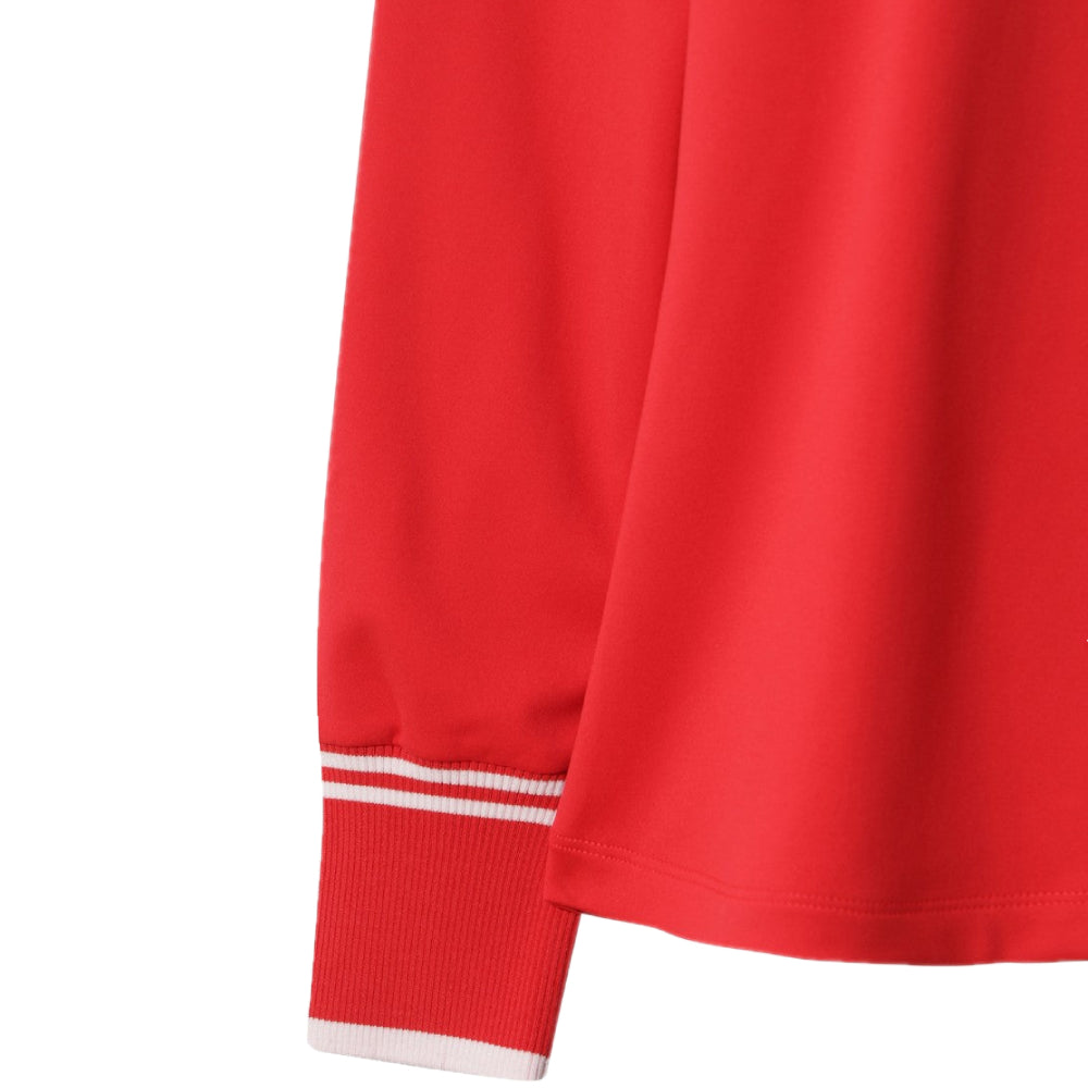 ATHLETIC SLOGAN JERSEY HOODIE 女士 針織連帽長袖上衣