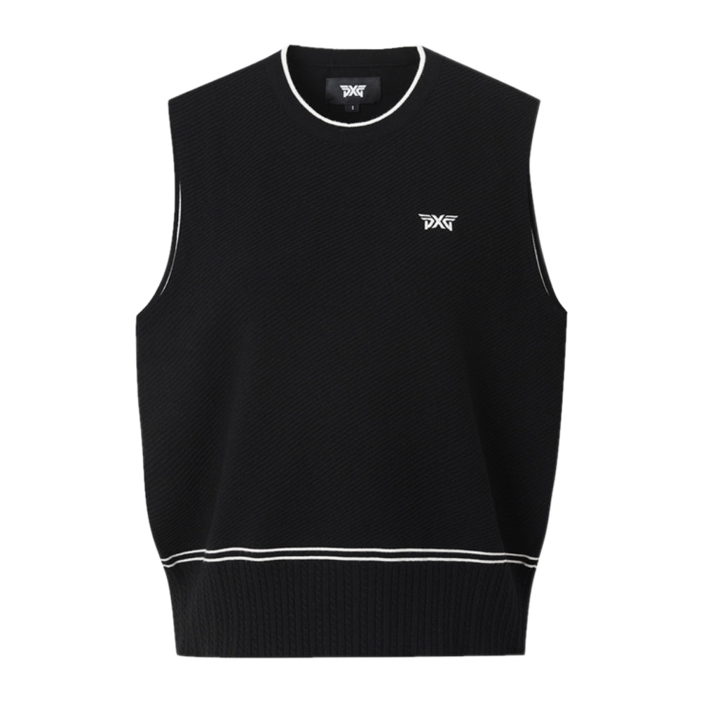 ROUND NECK SWEATER VEST 女士 圓領針織背心