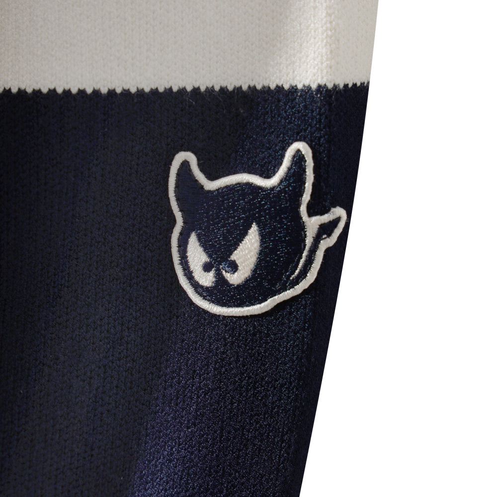 BOLD STRIPES BLOCK CREWENECK SWEATER 男士 圓領拼色毛衣