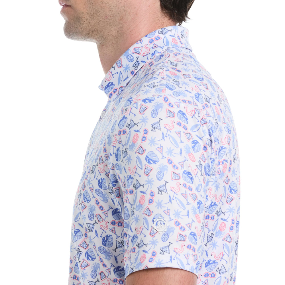 SPRINGTIME PRINTED POLO 男士 高爾夫POLO衫