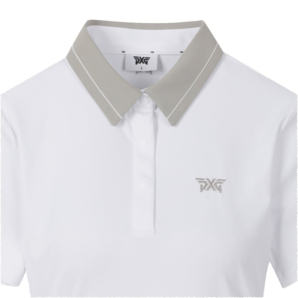 SUMMER COOL POLO 女士 拼色短袖POLO衫 - ASH GOLF Taiwan