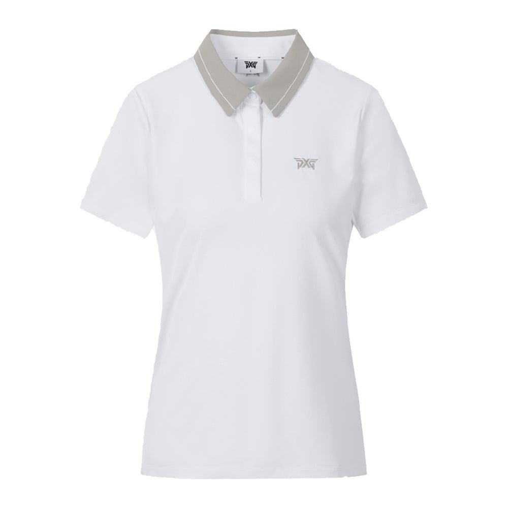 SUMMER COOL POLO 女士 拼色短袖POLO衫 - ASH GOLF Taiwan