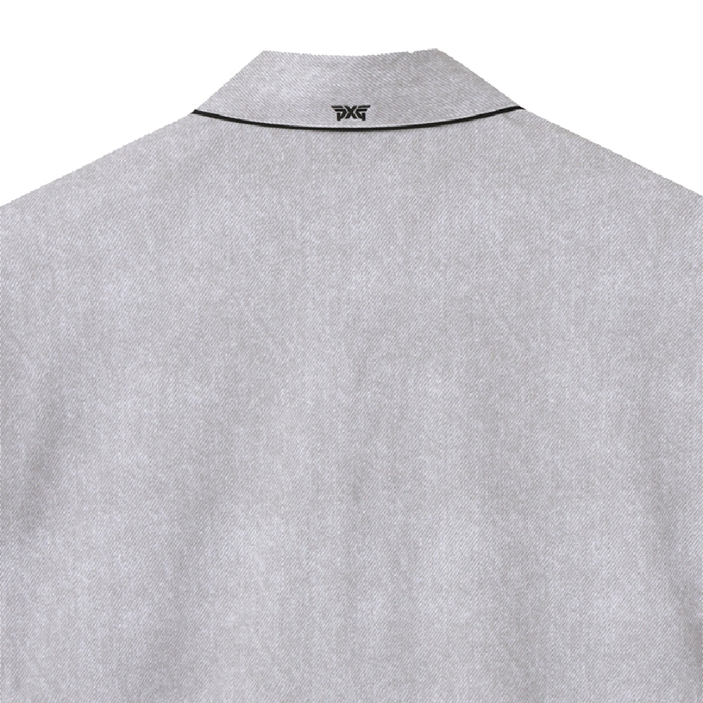 TWO - TONE COLLAR 男士 拼接短袖POLO衫 - ASH GOLF Taiwan